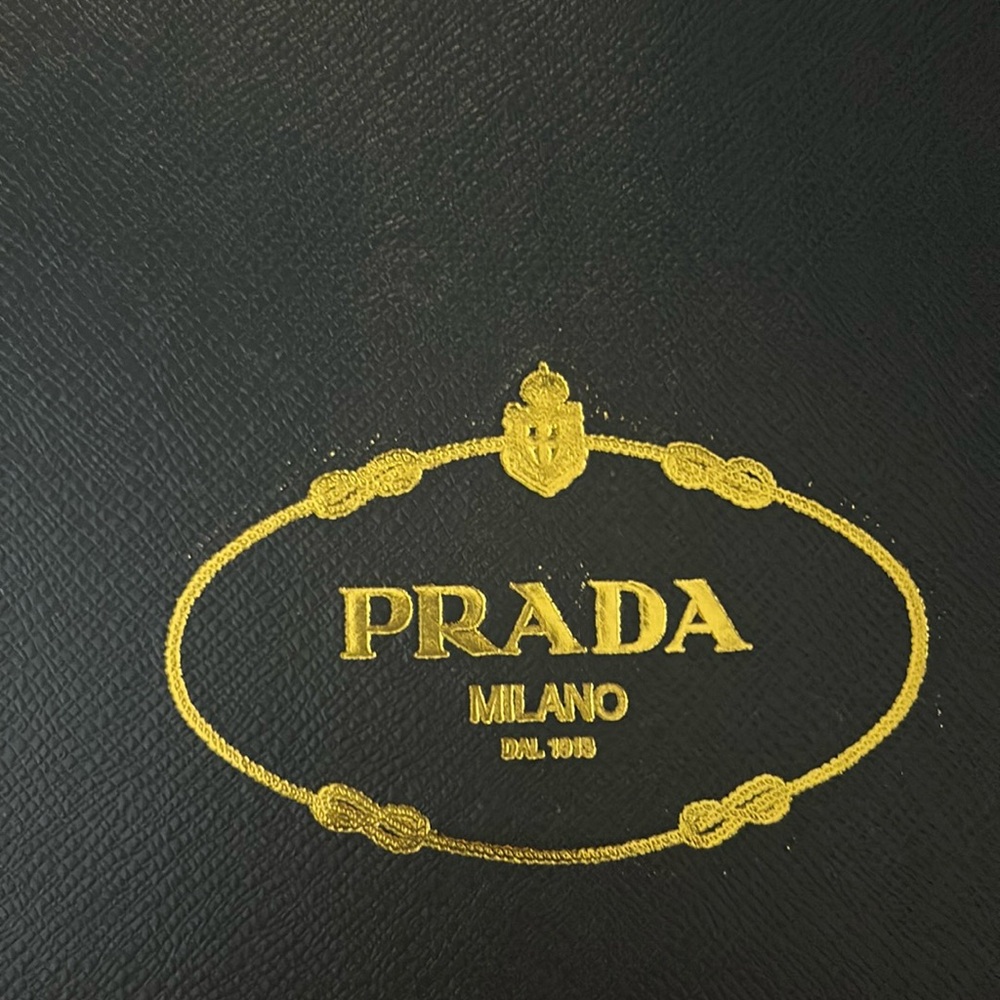 Prada Calzature UOMO Black size 43 (9 1/2 ) Men
